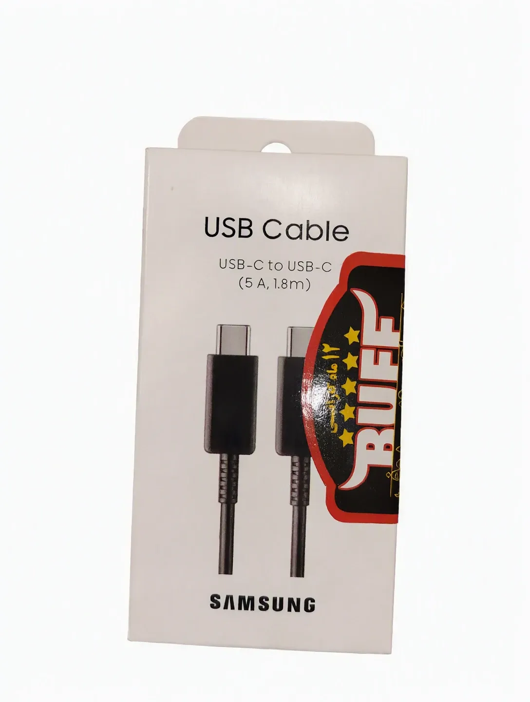 سامسونگ کابل USB-C به USB-C مدل 5A 1.8mبرای سری اولترا